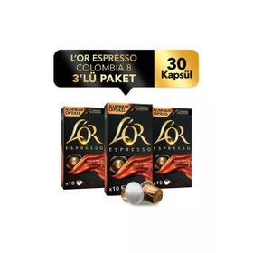 L'or 10'lu Espresso Origin Colombia Kapsül Kahve