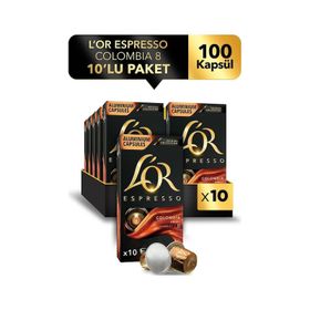 L'or 10'lu Espresso Origin Colombia Kapsül Kahve