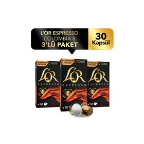 L'or 10'lu Espresso Origin Colombia Kapsül Kahve