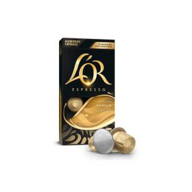 L'or 10'lu Vanilya Aromalı Nespresso Uyumlu Alüminyum Kapsül Kahve