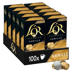 L'or 10'lu Vanilya Aromalı Nespresso Uyumlu Alüminyum Kapsül Kahve