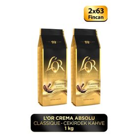 L'or 500 gr Crema Absolu Classic Çekirdek Kahve