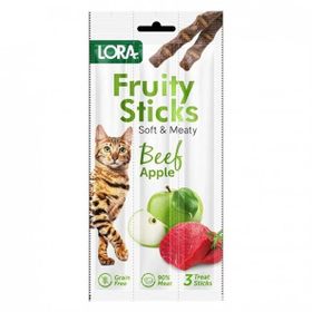 Lora 5 gr Sığır Etli Elmalı Kedi Stick Ödülü