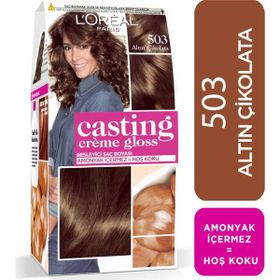 L'oréal Paris Casting Crème Gloss 503 Altın Çikolata Saç Boyası