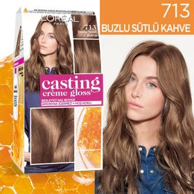 L'oréal Paris Casting Crème Gloss 713 Buzlu Sütlü Kahve