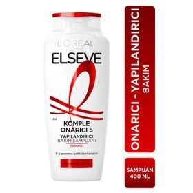 L'Oréal Paris Elseve Komple Onarıcı 5 Yapılandırıcı 400 ML Bakım Şampuanı