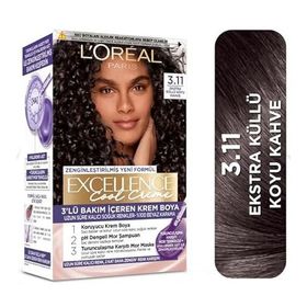 L’Oréal Paris Excellence Cool Creme 3.11 Ekstra Küllü Koyu Kahve Saç Boyası