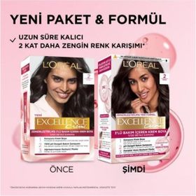 L'Oréal Paris Excellence Creme 2 Siyah Saç Boyası