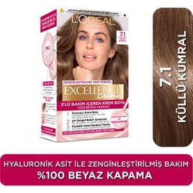 L'Oréal Paris Excellence Creme 7.1 Kumral Küllü Saç Boyası