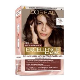L'Oréal Paris Excellence Creme Nude Renkler 4U Nude Kahve Saç Boyası