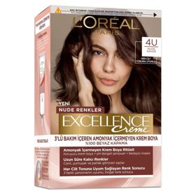L'Oréal Paris Excellence Creme Nude Renkler 4U Nude Kahve Saç Boyası