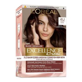 L'Oréal Paris Excellence Creme Nude Renkler 4U Nude Kahve Saç Boyası