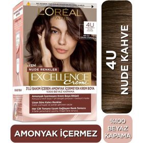 L'Oréal Paris Excellence Creme Nude Renkler 4U Nude Kahve Saç Boyası