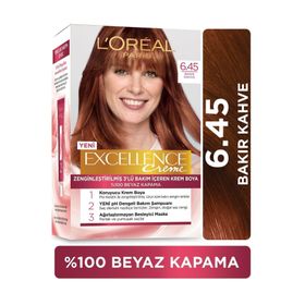 L'Oréal Paris Excellence Kit 6.45 Bakır Kahve Saç Boyası