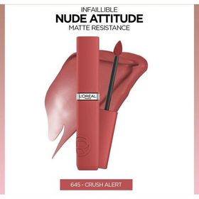 L'oréal Parıs Infaillible Matte Resistance 645 Crush Alert Likit Mat Ruj