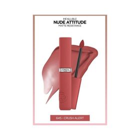 L'oréal Parıs Infaillible Matte Resistance 645 Crush Alert Likit Mat Ruj