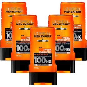 L'Oréal Paris Men Expert 5x300 ml Hydra Energetic Taurin Içeren Duş Jeli