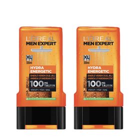L'Oréal Paris Men Expert Hydra Energetic Taurin İçeren 2'li Duş Jeli