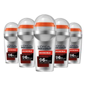 L'Oréal Paris Men Expert Invincible Anti Perspirant 50 ml 5'li Roll On Deodorant Seti
