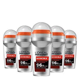 L'Oréal Paris Men Expert Invincible Anti Perspirant 50 ml 5'li Roll On Deodorant Seti