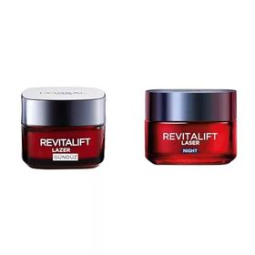 L'Oréal Paris Revitalift Lazer X3 Yoğun Yaşlanma Karşıtı Gece Gündüz Bakım Kremi Seti