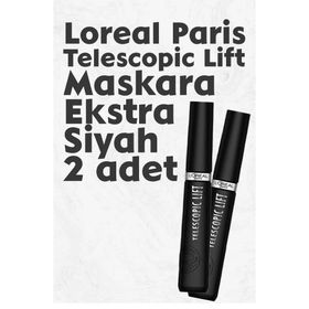 L'Oréal Paris Telescopic Lift Extra Black 2'li Maskara