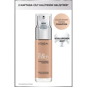 L'Oréal Paris True Match Bakım Yapan Fondöten - 3C Soğuk Alt Ton
