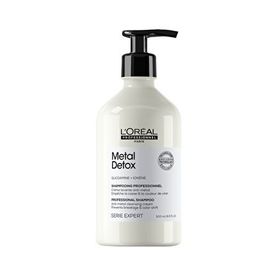 L'Oréal Professionnel Paris Serie Expert 500 ml Detox Renkli Açıcı ile İşlem Görmüş Saçlar İçin Metal Karşıtı Arındırıcı Şampuan