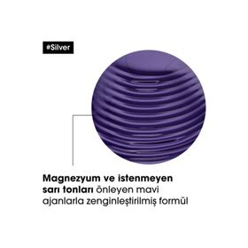 L'Oréal Professionnel Serie Expert 500 ML Silver Mor Şampuan