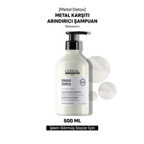 L'Oréal Professionnelİ şlem Görmüş ve Yıpranmış Saçlar İçin 500 ml Metal Karşıtı Arındırıcı Şampuan