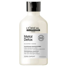 L'Oréal ProfessionnelParis İşlem Görmüş ve Yıpranmış Saçlar İçin 300 ml Metal Karşıtı Arındırıcı Metal Detox Şampuan