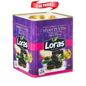 Loras 10 kg Lüx Gemlik Siyah Zeytin
