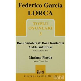 LORCA TOPLU OYUNLARI 3 - FEDERICO GARCIA LORCA