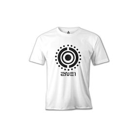 Lord 2NE1 - Logo 2 Beyaz Erkek T-shirt