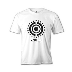 Lord 2NE1 - Logo 2 Beyaz Erkek T-shirt