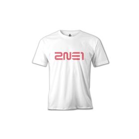 Lord 2NE1 - Logo Beyaz Erkek T-shirt
