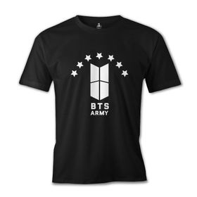 Lord BTS -  Stars Siyah Erkek Çocuk T-shirt