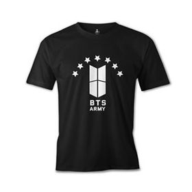 Lord BTS -  Stars Siyah Erkek Çocuk T-shirt