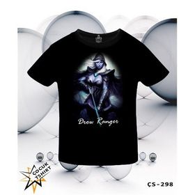 Lord Dota 2 Drow Ranger Siyah 12 Yaş T-shirt