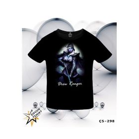 Lord Dota 2 Drow Ranger Siyah 12 Yaş T-shirt