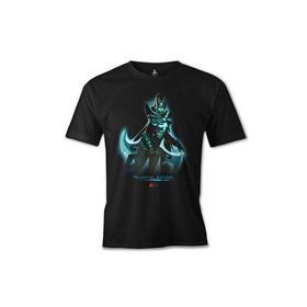 Lord ES-299 Siyah Dota 2 - Phantom Assassin Erkek T-Shirt