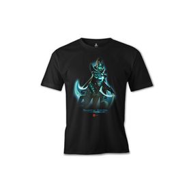 Lord ES-299 Siyah Dota 2 - Phantom Assassin Erkek T-Shirt