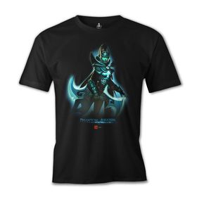 Lord ES-299 Siyah Dota 2 - Phantom Assassin Erkek T-Shirt