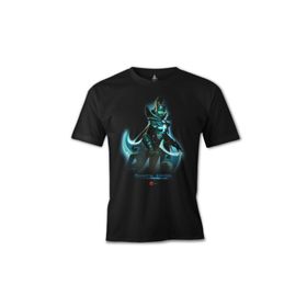 Lord ES-299 Siyah Dota 2 - Phantom Assassin Erkek T-Shirt