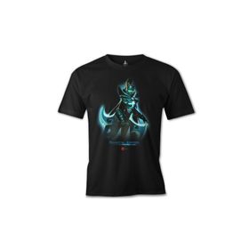 Lord ES-299 Siyah Dota 2 - Phantom Assassin Erkek T-Shirt