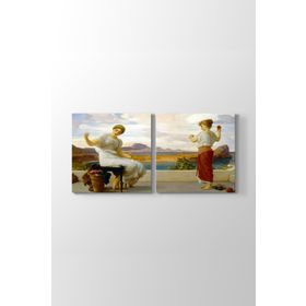 Lord Frederic Leighton - Winding The Skein Tablosu