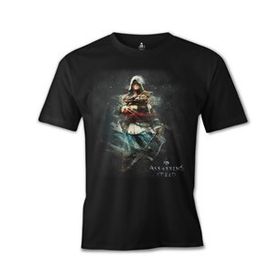 Lord PH-201 Siyah Assassin's Creed 2 Erkek T-Shirt
