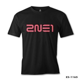 Lord T-Shirt 2NE1 Logo Erkek Siyah Sweatshirt