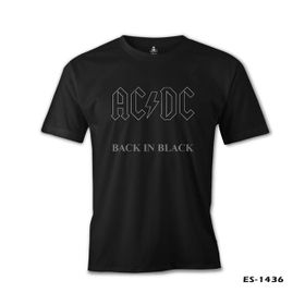 Lord T-Shirt AC DC - Back in Black 1 Siyah Erkek T-shirt