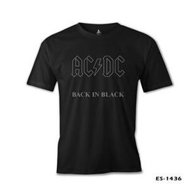 Lord T-Shirt AC DC - Back in Black 1 Siyah Erkek T-shirt